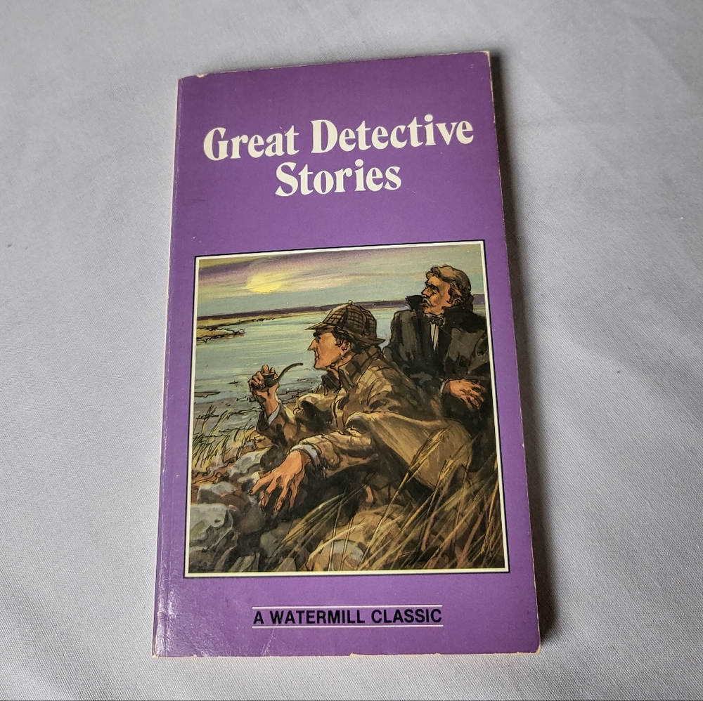 Great Detective Stories paperback novel 1987 softcover children's book EUC - Picture 1 of 3